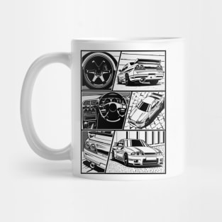 Vintage Race Car Mug